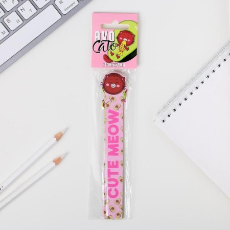 A set of curly bookmarks Avocato, 5 pcs-3