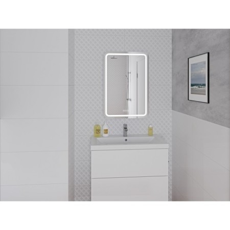 Cersanit Led 051 Design Pro mirror, backlight, anti -recovery, call function, size 55x80 cm-2