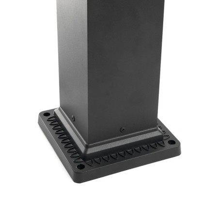 Garden-park lamp Feron PL676, IP44, E27, 60 W, 155x155x600 mm, black color-2
