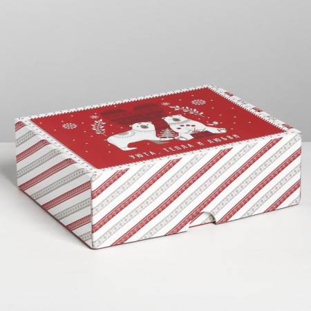 Folding box "New Year", 30.7 x 22 x 9.5 cm, New Year-1