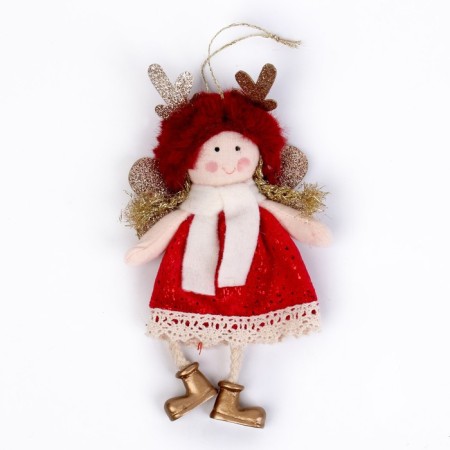 New Year's Suspension "Doll" 8.5 × 3.5 × 16.5 cm, mix-2