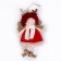 New Year's Suspension "Doll" 8.5 × 3.5 × 16.5 cm, mix