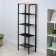 Toronto 15 rack, 47 × 30 × 146.5 cm, black color