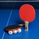 Set for table tennis Boshika Control 10: 2 rackets, 3 goals, 1.5 mm sponge, conical handle