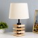 Board lamp "Consel" E27 40W light wood 25x25x42.5 cm Risalux