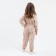 The overalls collar-hard-old is children, beige color (Beige), height 104-110 cm