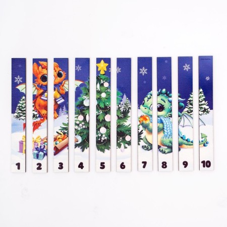 Logic sticks "Drackers at the Christmas tree"-2