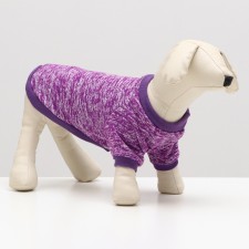 Melange sweater, size XS (DS 14, Osh 23, OG 22 cm), purple