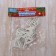Jewish decoration "White deer carved" (set 3 pcs) 8x13 cm