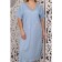 Women's dress, size 56, blue color