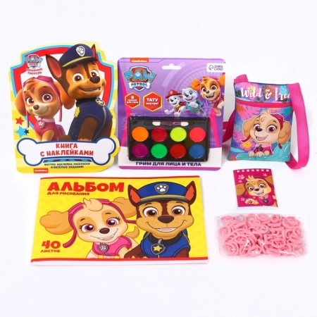 Gift set, 6 items, puppy patrol, Sky-11
