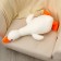 Soft toy "Goose", 60 cm, white color