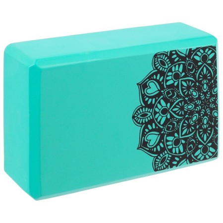 Sangh yoga block, 23 × 15 × 8 cm, mint color-7