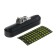 Cartage phone number with a dog, black