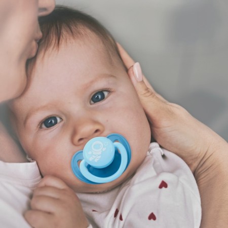 Nipple - classic dummy, latex, +3 months., "Cosmonaut"-1