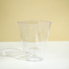 Горшок для орхидей, 1,5 л, 13 × 17 см, пластик, прозрачный