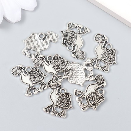 Decor for creativity Metal "Funny camel" 1.8x2 cm-2