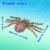 An animal figure stretching "spider", mix