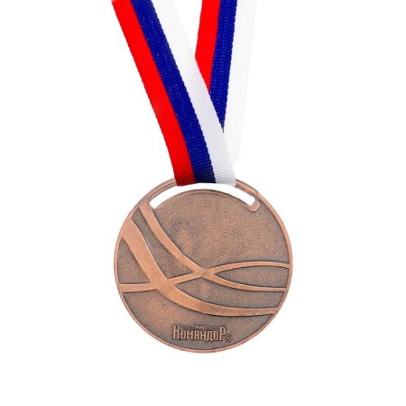 Medal thematic "gymnastics", bronze, d = 5 cm-4