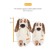 Soft toy "Bartolome", in a glassy jacket and pants, 27 cm