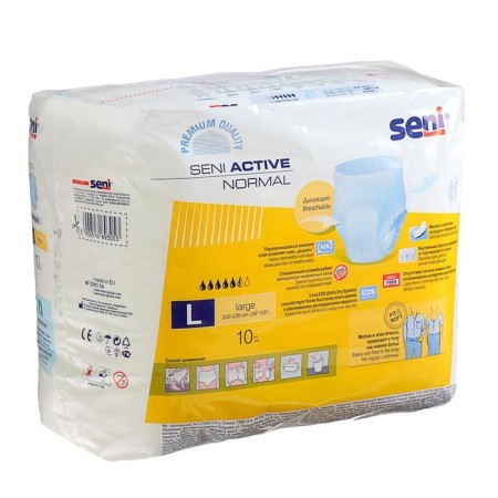 Halfes absorbing for adults Seni Active Normal Large for 10 pcs.-2