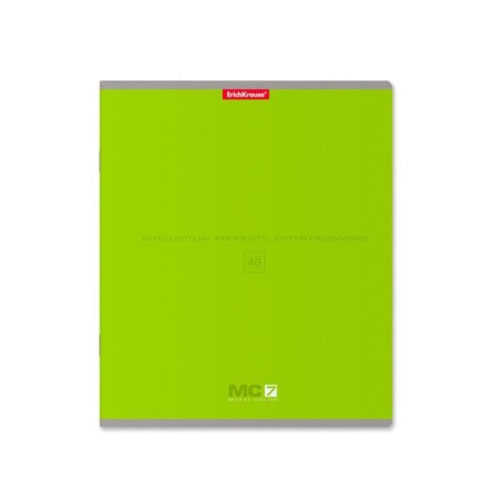 Notebook of 48 sheets in the Erichkrause MC-7 line, cover coated cardboard, offset block, mix-9