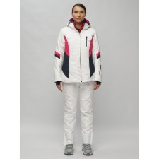 Ski suit female, size 50, white color