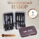 Manicure set “Oh, all”, 7 objects, in a case, brown color