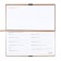 The weekly dated 2025, Escalada, 175 x 95 mm, soft cover with artificial leather, 64 sheets, pancake embossing, block 70, beige
