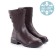 Winter boots are women, brown color, size 36