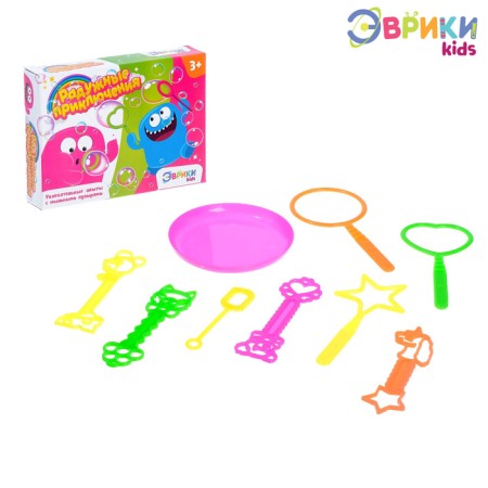 Experiments with soap bubbles "Rainbow Adventures"