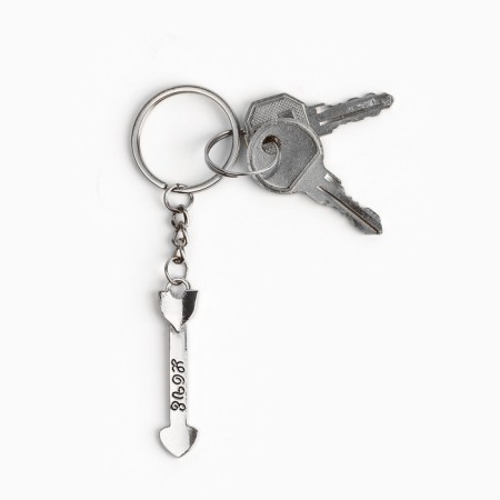 Key keychain, non -memorials “I will love you forever” 9 x 13 cm-7