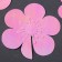 Set for decorating the cake "Flowers", color pink mother