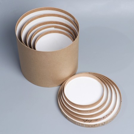 Set of boxes 5 in 1, gift packaging, “Kraft”, 13 x 13.5–19.5 x 23 cm-14