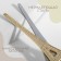 Scissors for needlework "Tower", 5.5 ", 14 cm, gold color
