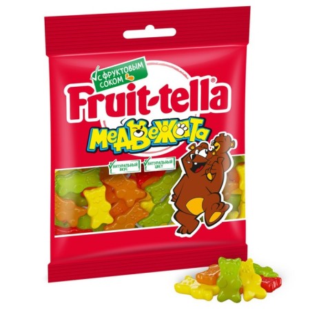 Marmalade Fruittella, Bear, 70 g-1