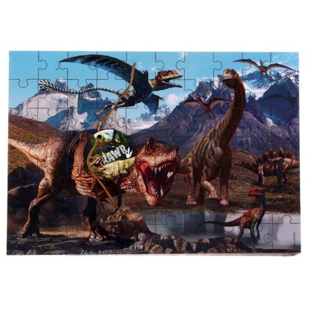 Puzzle "World of dinosaurs"-5