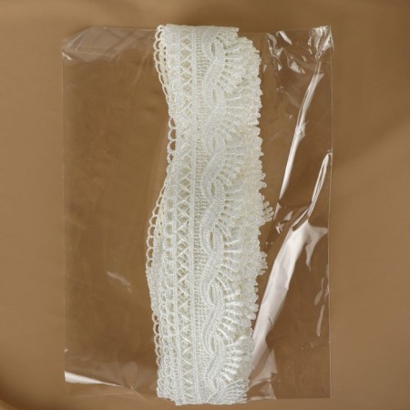 Lace Hipure, 42 mm × 11 ± 1 m, ivory color-2