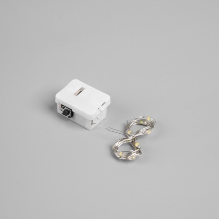 Figure from Mishura "Silver Snowflake" 32x2 cm, 20 LED, AG10x3 (in compl), T/white-2