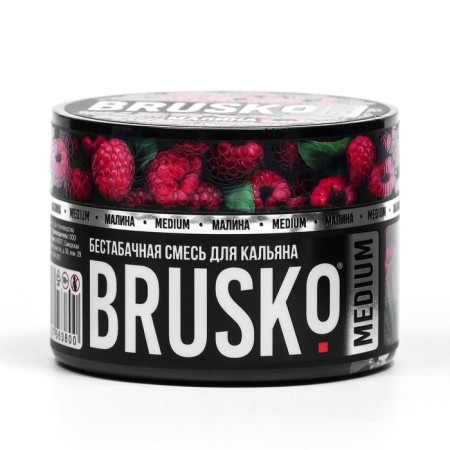 Brusko's teddy nicotine nicotine mixture "Raspberry", 50 g, Medium