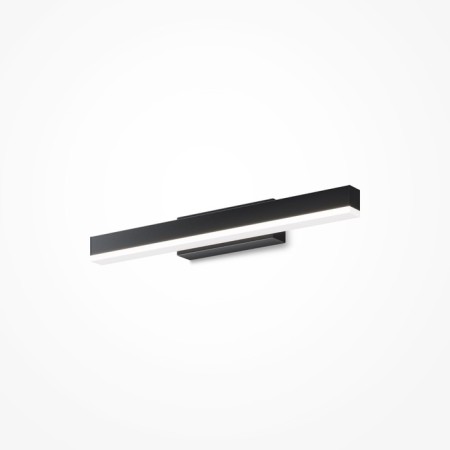 Maytoni MIR012WL-L9B4K, 1XLED, 9W, 5.5x40x5 cm, 750lm, black color, black