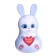 Antistress toy "Bunny with a heart"