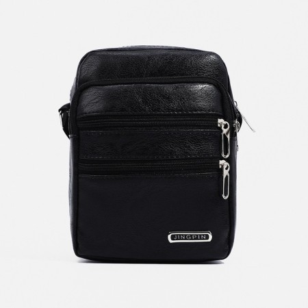 Male bag, black color-1