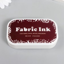 Stamping pillow for textiles, wood, papers 