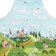 Apron "Ethel: Tuscany" 70x60 cm, 100% cotton, sarzha 190 g/m²