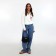 Women's bag 25*7*13.5 Department with lightning, black