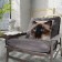Decorative Ethel Pillow "Burmese cat" 40x40 cm, Gabardin, 100% p/e