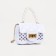 Baby bag on fasting, white color
