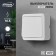 Luazon Lighting "League" switch, 10 A, 1 key, invoice, white