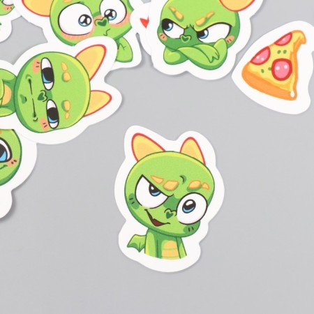 Stickers Stickers for scrapbooking "Dragon" 9-330-1